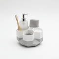 Bathroom Organiser - 3 Tins