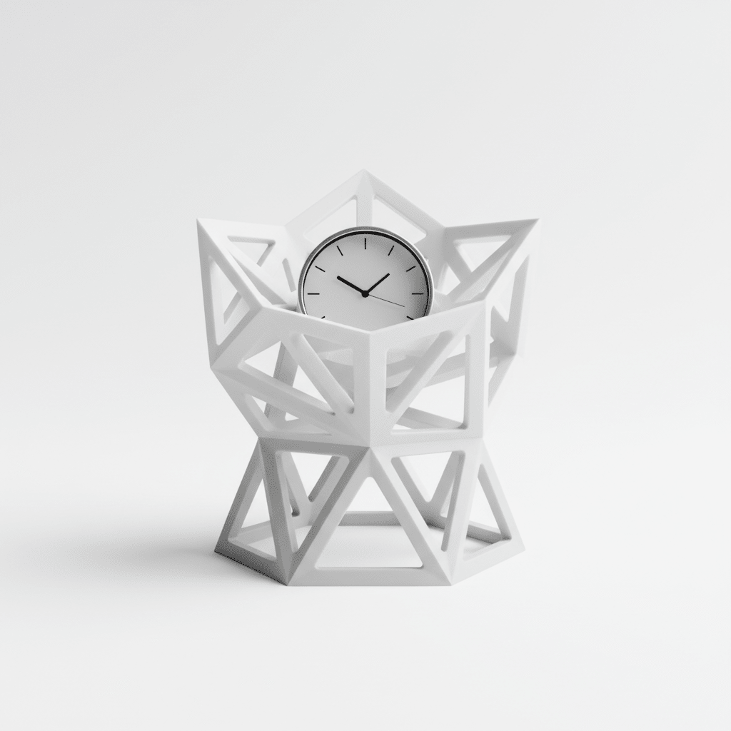 Clock Stand - 3 Tins