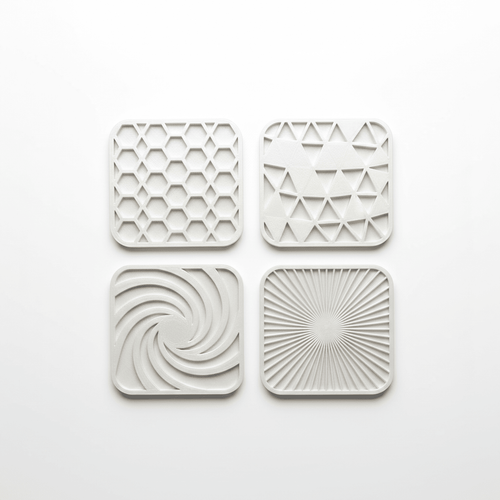 Coaster Set (Set of 4) - 3 Tins