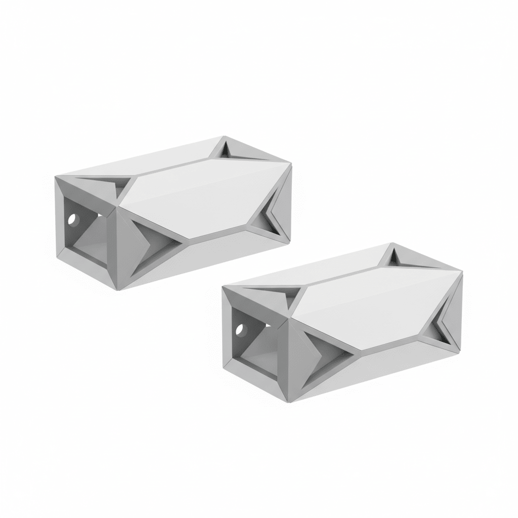 Floating Shelf Mount (Set of 2) - 3 Tins