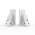 Geometric Bookends (Pair) - 3 Tins