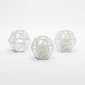 Geometric Candle Holder - 3 Tins