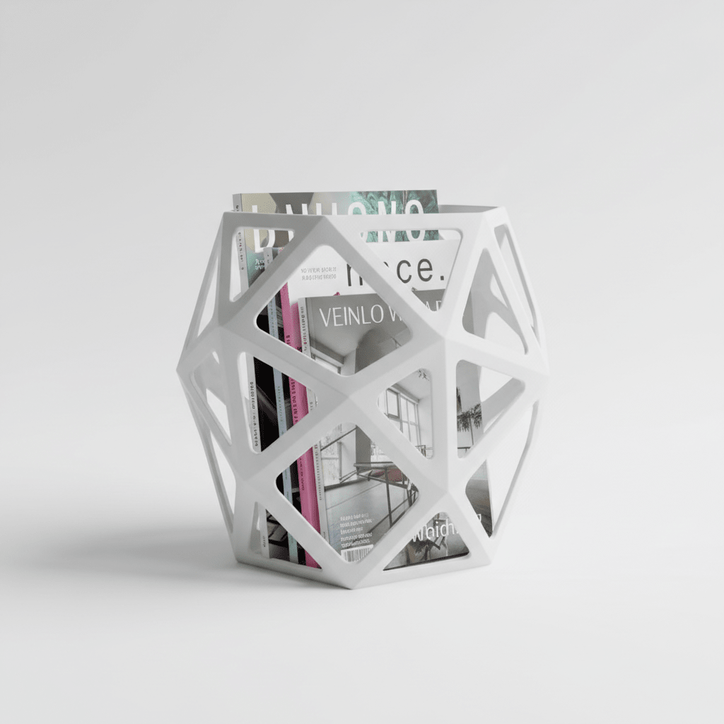 Magazine Holder - 3 Tins