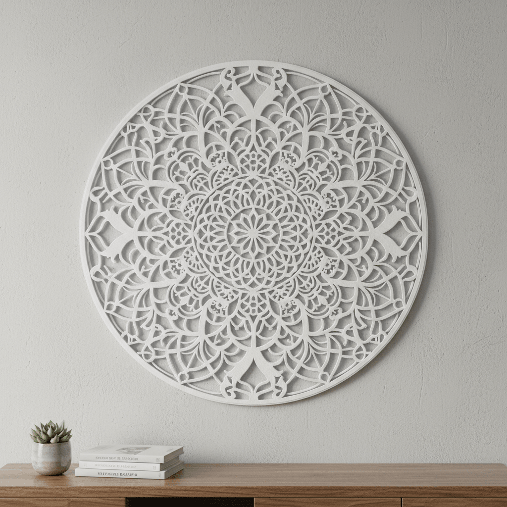 Mandala Wall Art Panel - 3 Tins