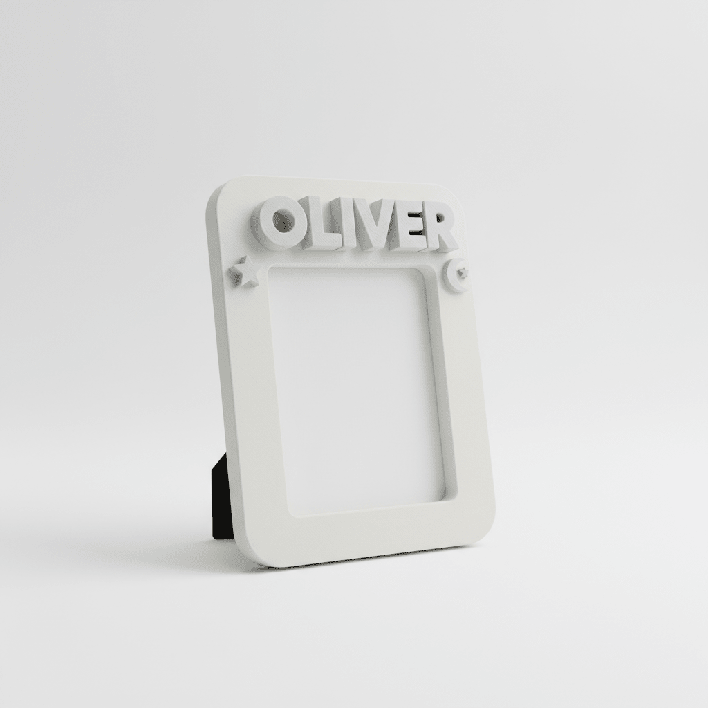 Personalised Baby Name Frame - 3 Tins
