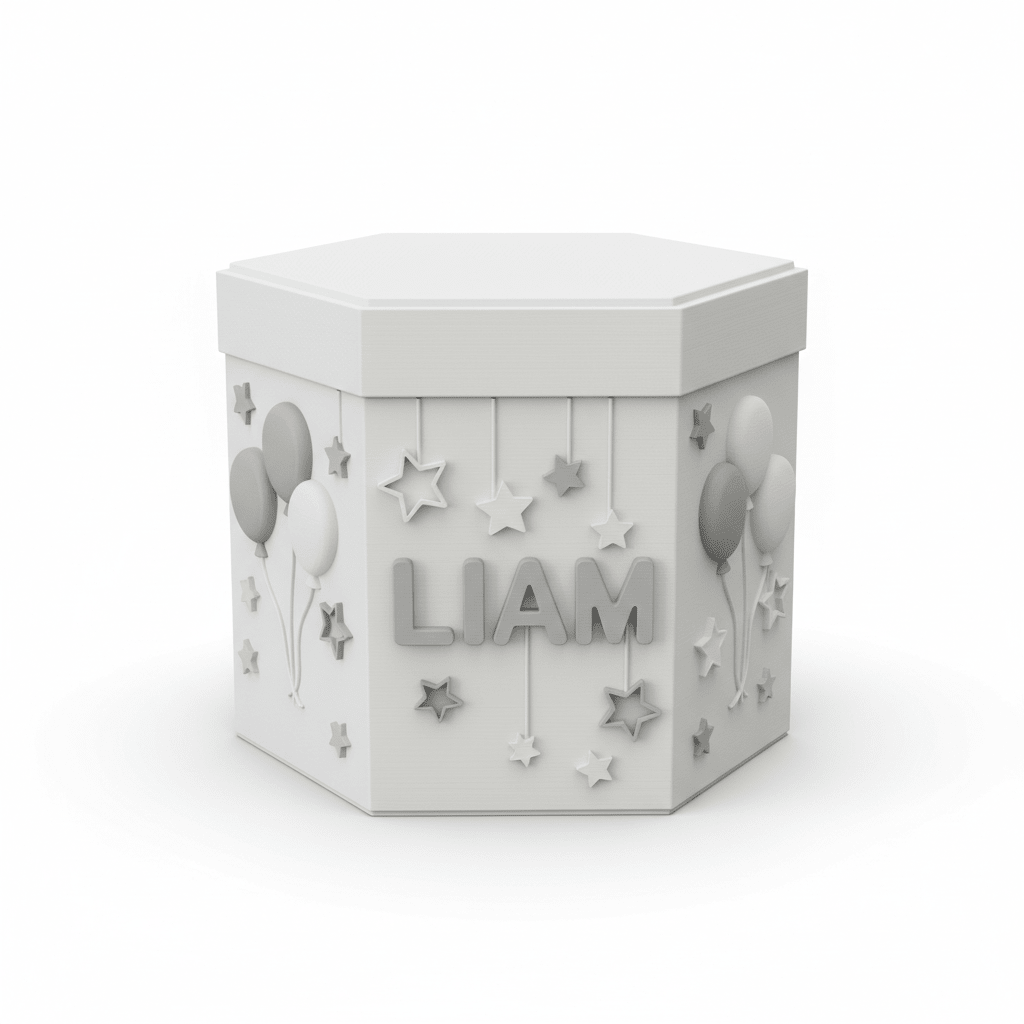 Personalised Birthday Gift Box - 3 Tins