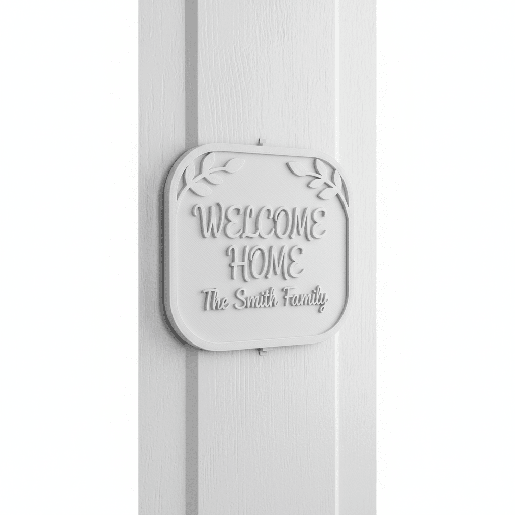 Personalised Door Sign - 3 Tins
