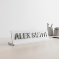 Personalised Name Plate - 3 Tins