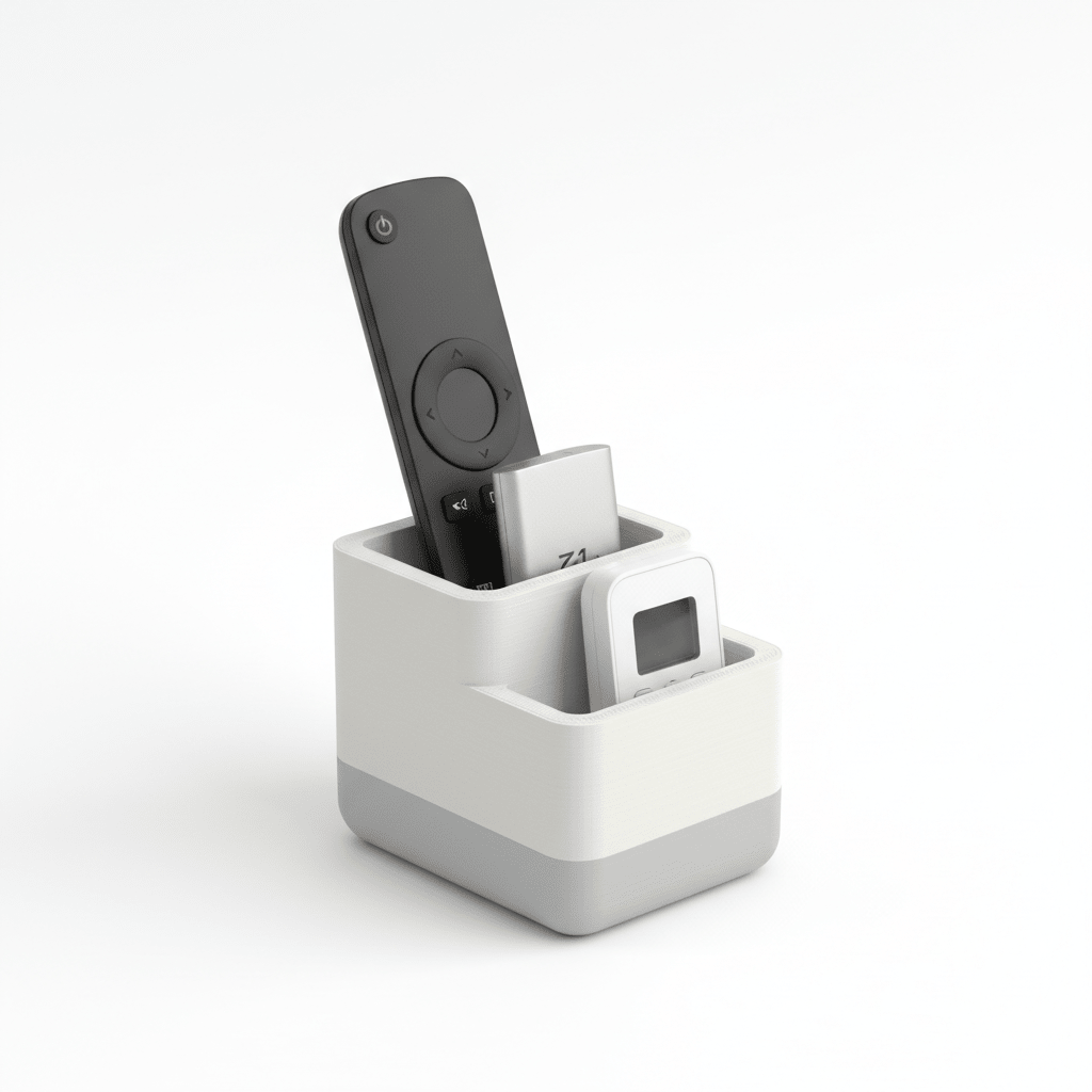Remote Control Holder - 3 Tins