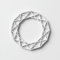 Wall Clock Frame - 3 Tins